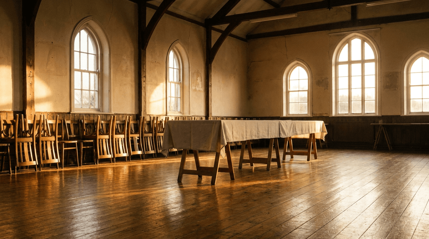 AI chatbot for religious' community centres in public, community and non-profit organisations — source-grounded answers