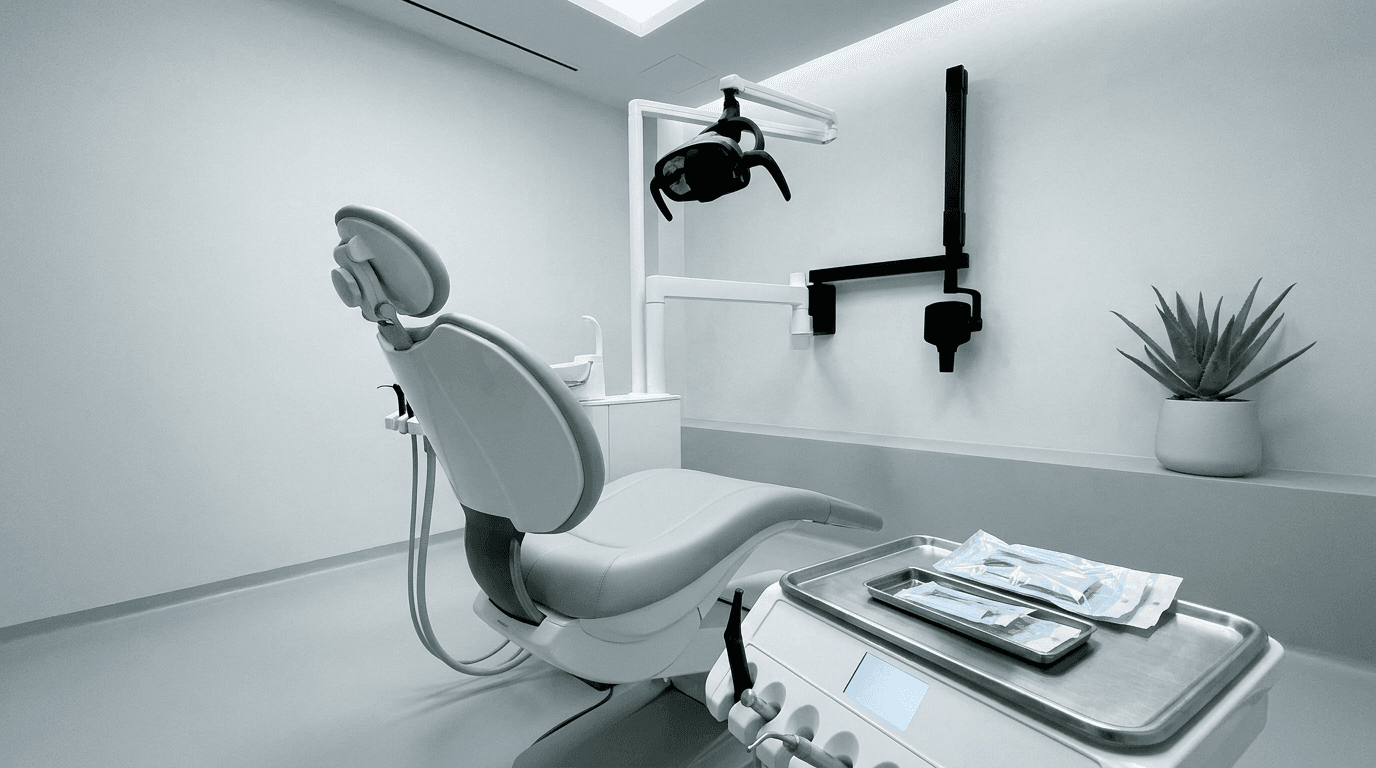 AI chatbot for dental practices in healthcare practices — source-grounded answers and human escalation.